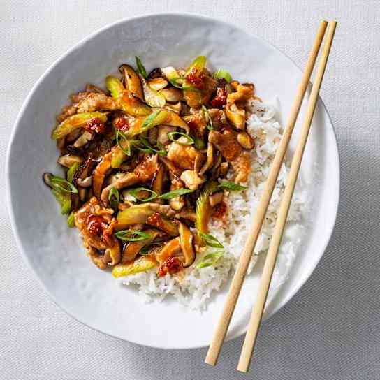Sichuan Stir-Fried Pork in Garlic Sauce